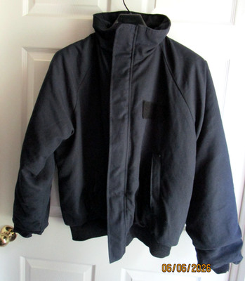 2002 L LARGE US Navy USN Shipboard Jacket Cold Weather Flame Resistant Aramid