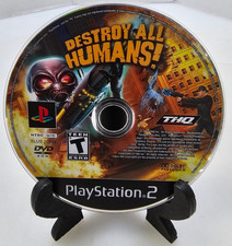 Sony Playstation 2 PS2 Destroy All Humans Disc Only Cleaned  Tested