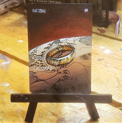 Sol Ring (LotR) - Full Art / Altered -  MTG