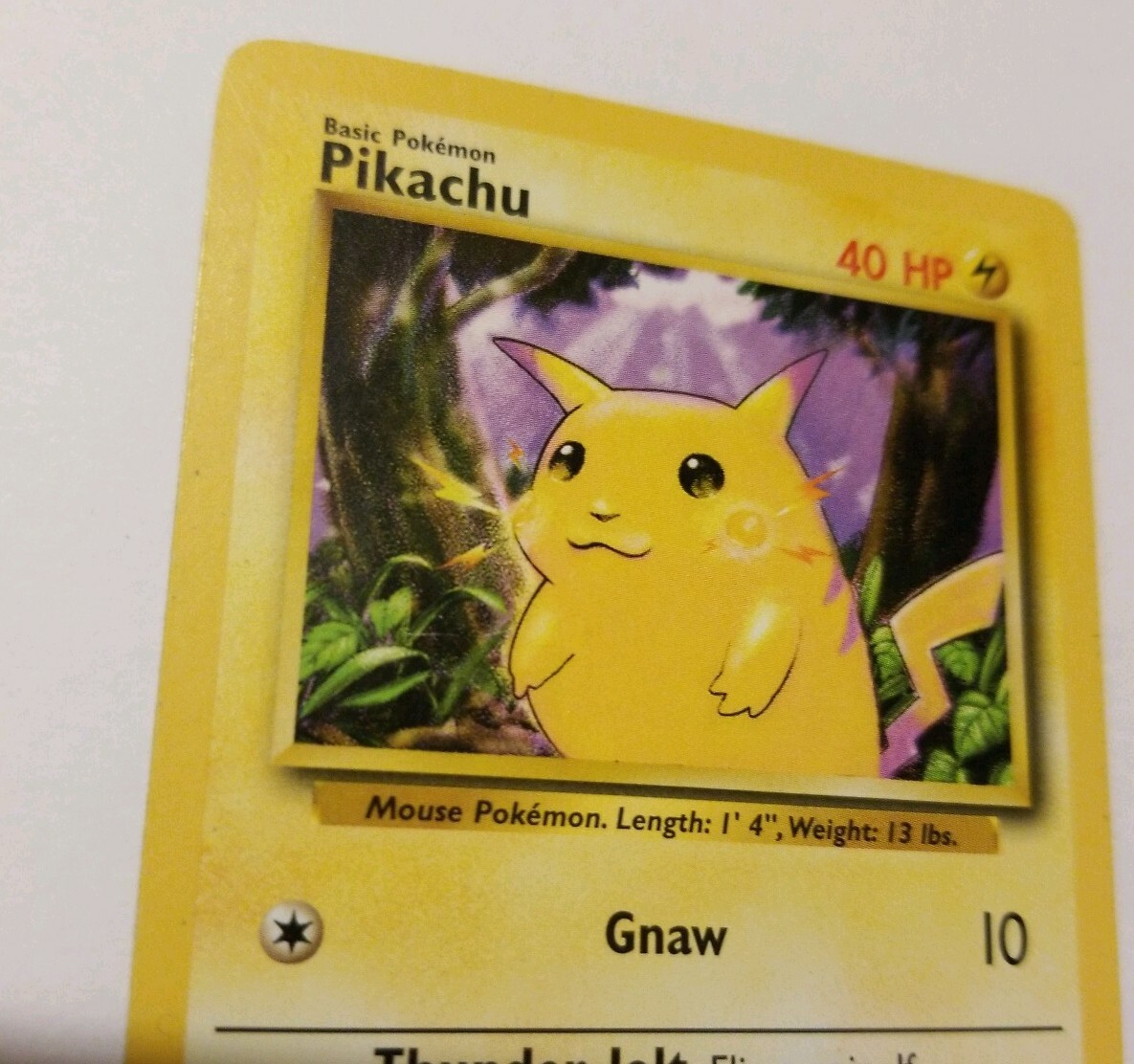 Pokemon Pikachu 58/102 Base Basic Set Card Mint Condition | eBay