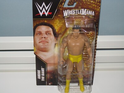 3 - WWE WRESTLEMANIA HOLLYWOOD FIGURES - ANDRE THE GIANT / KANE  / UNDERTAKER