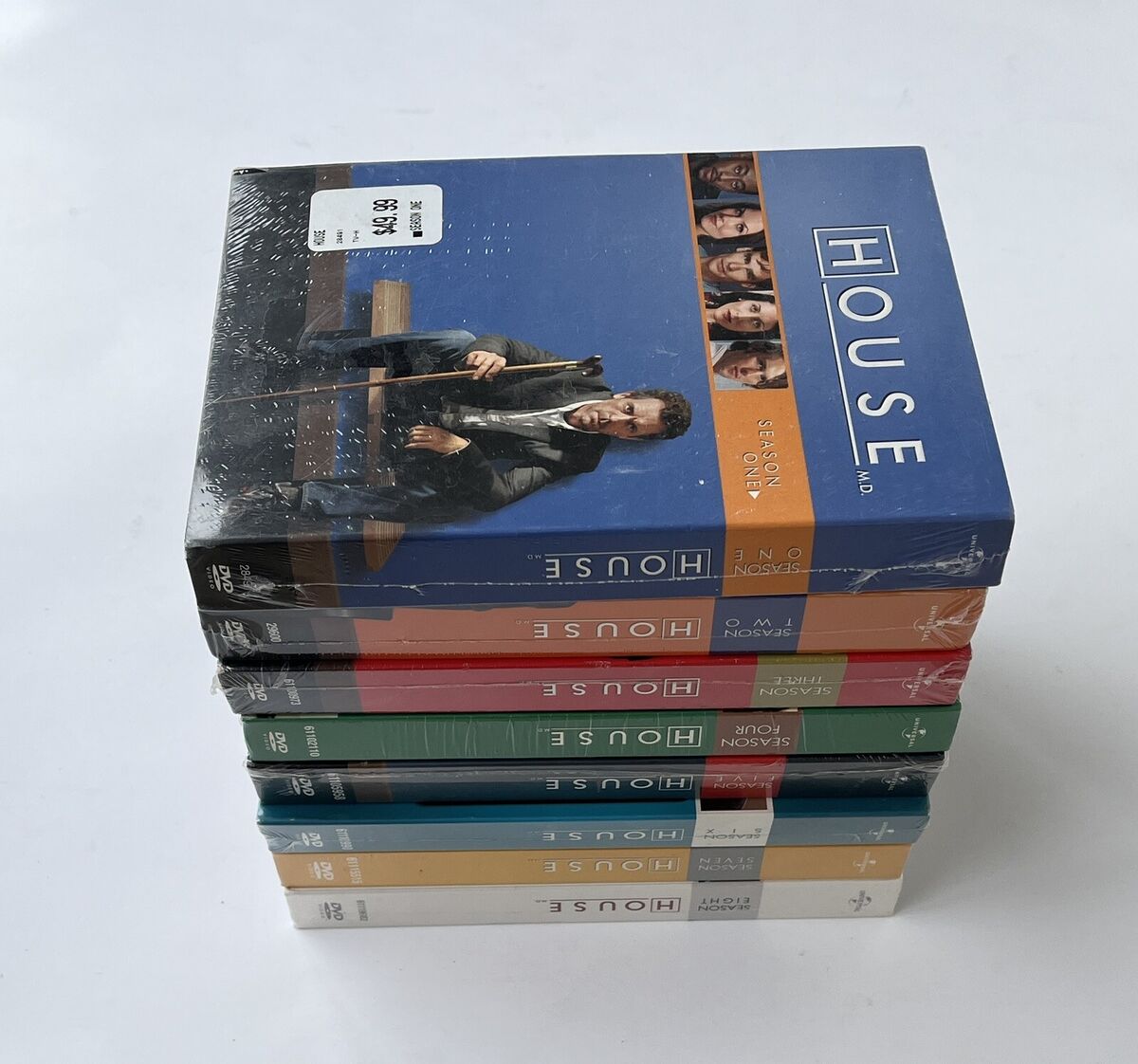 House M.D Box Set Complete Seasons 1 - 8 - DVD Medical Drama House M.D Box Set Complete Seasons 1 - 8 - DVD Medical Drama