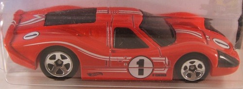 HOT WHEELS #2021-106 '67 Ford GT40 MK.IV on US long card (IMPERFECT PACKAGE) - Picture 2 of 2