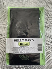 Sticky Holsters Belly Band 42"-52" Waist BB-LG Black, overall length is 37"