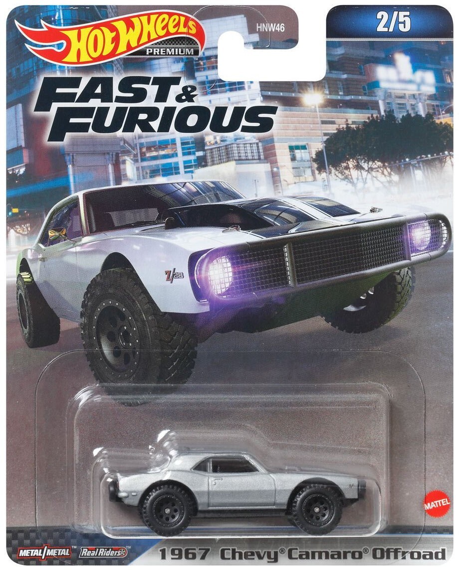 Hot Wheels Premium 1/64 - Fast & Furious 2023 - Set of 5 - HNW46  