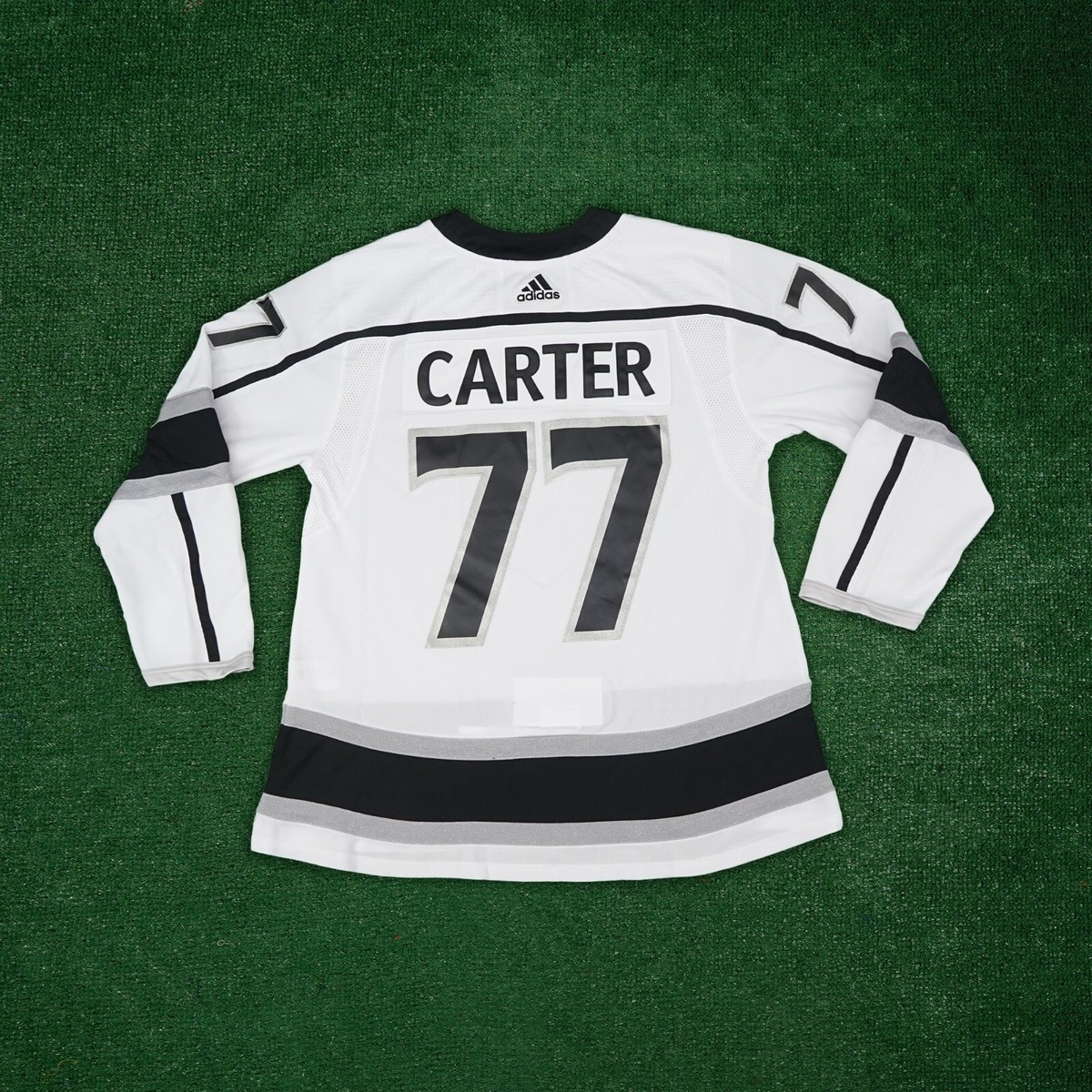 Jeff Carter LA Kings NHL Adidas White Men's Climalite Authentic Jersey