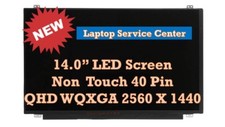 14" QHD LED LCD SCREEN FOR Lenovo ThinkPad X1 Carbon 4th Gen 20FB 20FC