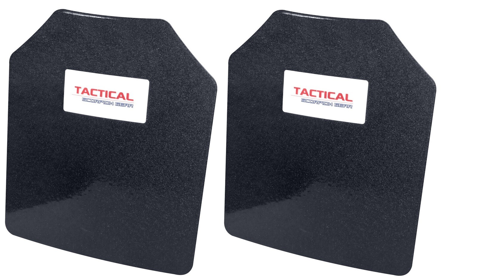 Tactical Scorpion Gear AR500 Level 3 III Body Armor Plates Pair Curved
