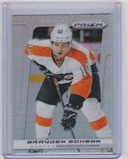 13-14 2013-14 PRIZM BRAYDEN SCHENN PRIZM PARALLEL 83 PHILADELPHIA FLYERS
