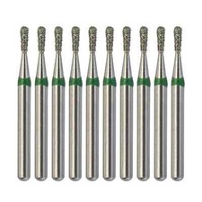 Dental Diamond Burs Pear Shape 830/010C Coarse Grit FG High Speed Burr 10pcs