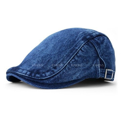 Cappello Gatsby Fibbia Cotone Da Uomo Cappello Edera Golf Guida Estate Sole Piatto Newsboy - Foto 13 di 16
