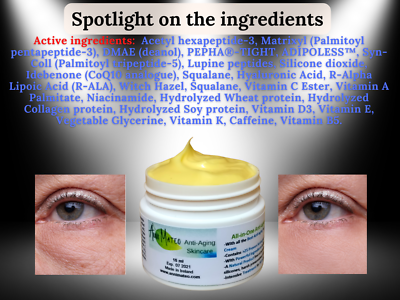 Anti-aging Wrinkle Lifting Eye Cream Matrixyl Syn-Coll Syn-Ake Cu-GHK  peptides