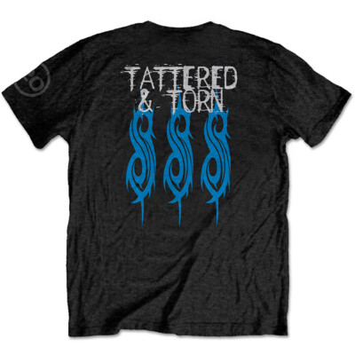 Slipknot - Tattered And Torn-20th Anniversary - Black t-shirt | eBay