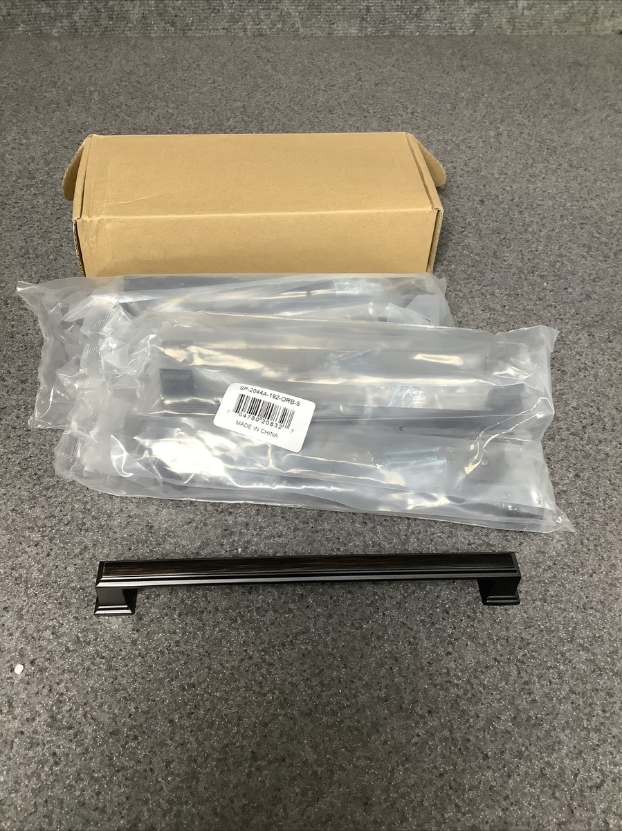 Sapphire SP-2044A-192-ORB Modern Cabinet Handle 7.5″, 5 Pack M27D