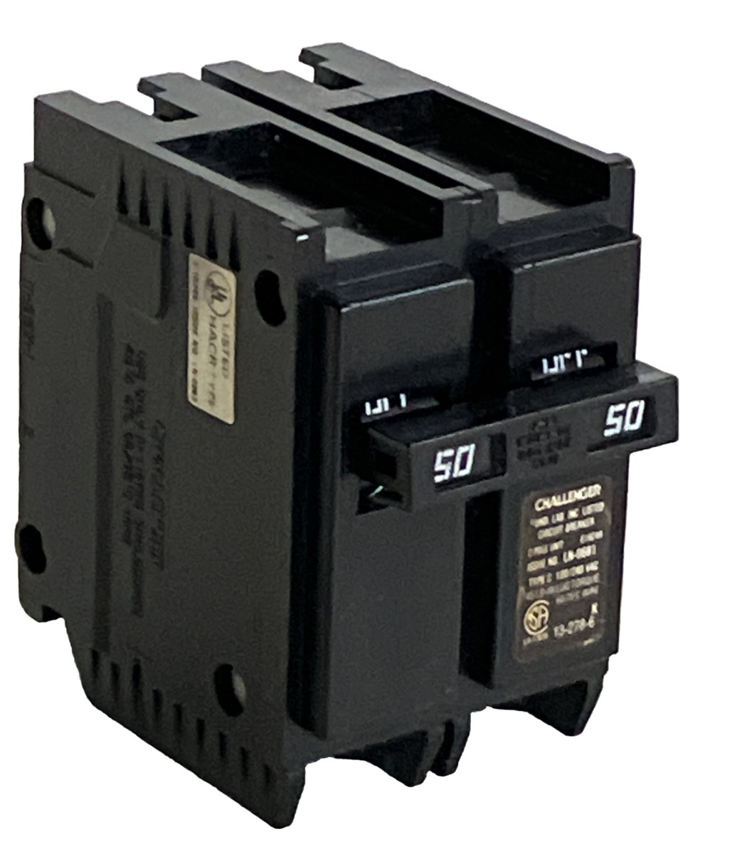 Challenger (GTE Sylvania) C250 2 Pole 50 Amp Circuit Breaker