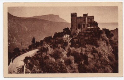 excursion de la grande corniche ,le château de Madrid
