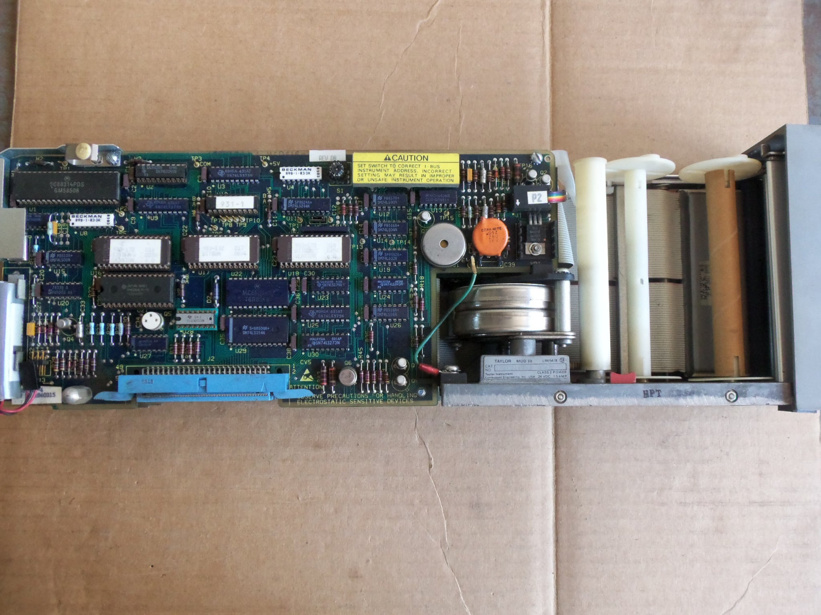 ABB Kent-Taylor Controller Process Recorder 1700JZ14006A-07675 Circuit Board