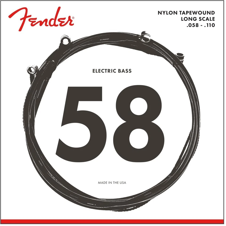 Fender Electric Bass String NYLON TAPE WOUND F/S w/Tracking# Japan New - Image 3 of 3