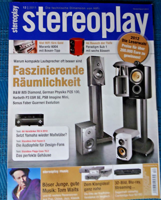 STEREOPLAY 12/11,PARADIGM SUB 1,DALI FAZON 5,ASW 510,VIOLECTRIC HPA V181,COAX 70