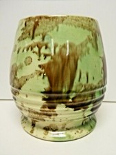 ART DECO VASE AUSTRALIAN POTTERY CERAMIC STUDIO NEWTONE - TRENT