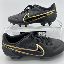Nike Tiempo Legend 9 Academy FG Men's Black Soccer Cleats DA1174-007 Size 7