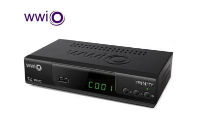 WWIO TRINITY T2 PRO DVB-T2 FullHD Receiver, HDMI, USB, SCART, PVR-fähig