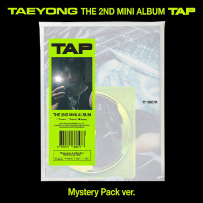 NCT TAEYONG [TAP] 2nd Mini Album MYSTERY PACK Ver. / CD+3 Book+3
