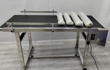 TECHTONGDA 59" Length 23.6"Width Big Conveyor System Transport Machine 110V New
