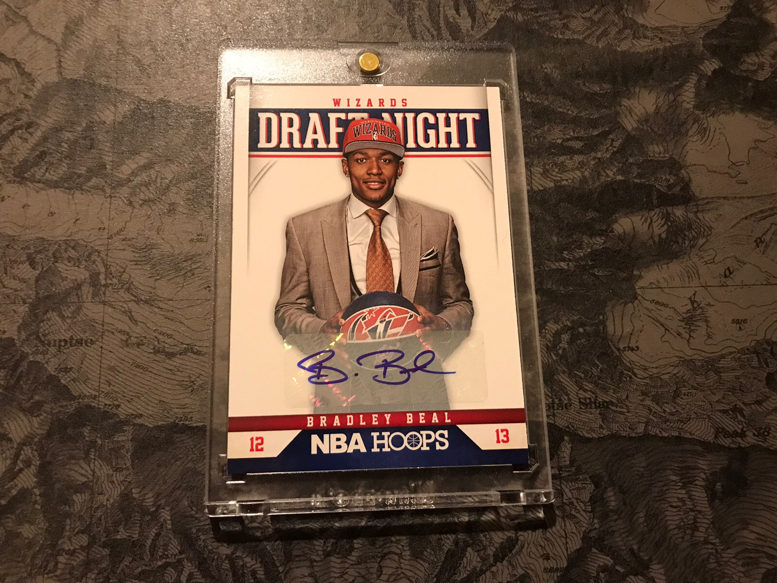 2012-13 Panini NBA Hoops Next Day Draft Night Rookie Auto Bradley Beal SSP RARE