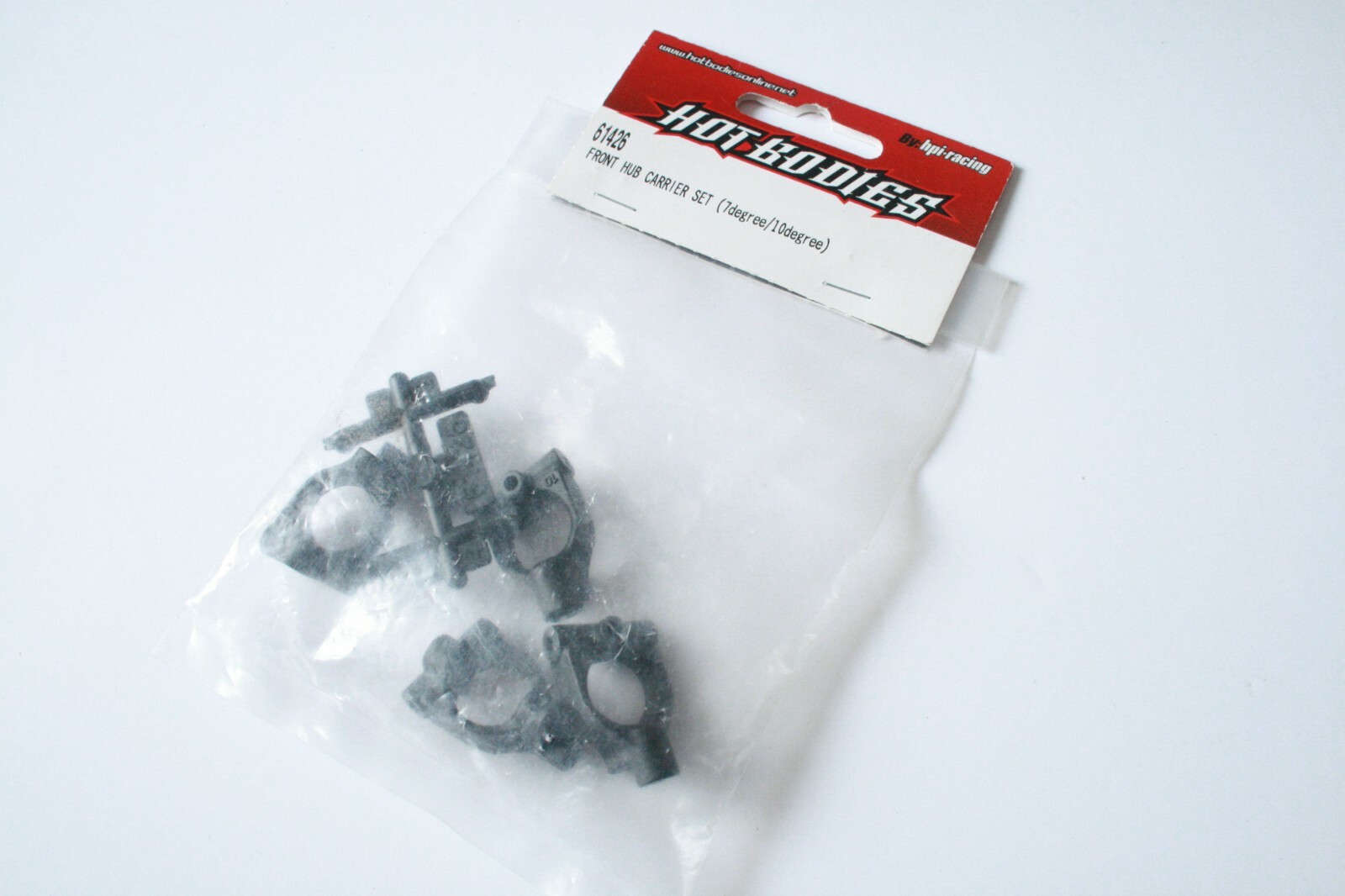 Hot Bodies (HPI) Front Hub Carrier Set (7/10 Degree) - 61426 D4