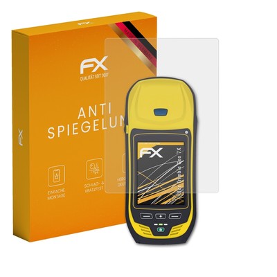 atFoliX 2x Displayfolie für Trimble Geo 7X Schutzfolie matt&stoßfest Folie