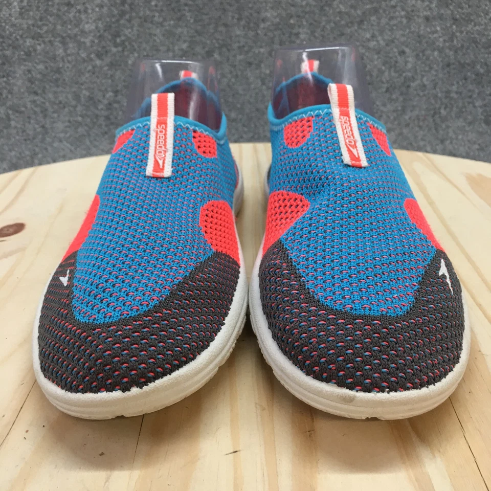 Speedo Zapatos sin cordones para mujer 9-10 azules Flyknitt malla agua Zapatos sin cordones informales cómodos Foto 4 de 4