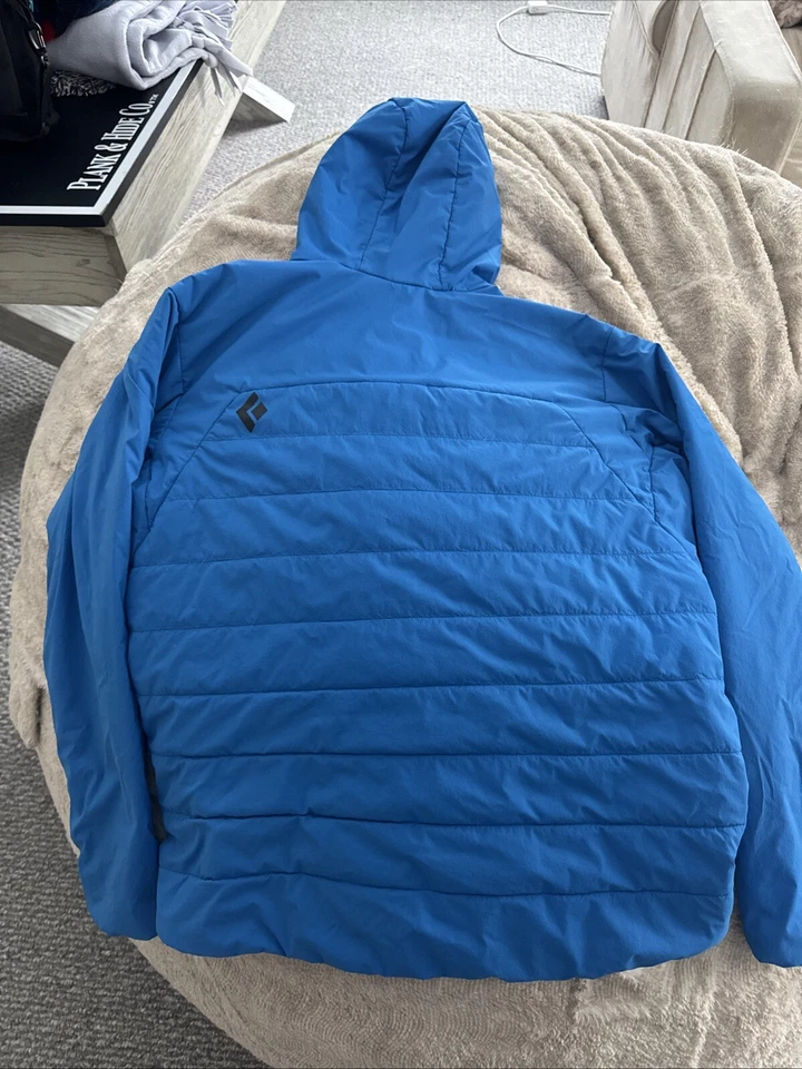 Chaqueta con Capucha BLACK DIAMOND Para Hombre Acolchada Primera Luz Elastizada XL - Azul Foto 3 de 3