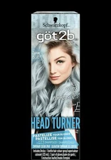 Schwarzkopf Got2b Head Turner Temporary Color Spray,  Denim Blue 4.2 fl oz 