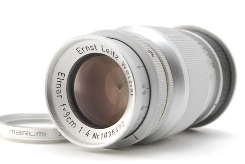 [Near MINT] Leica Leitz Elmar 90mm F/4 LTM L39 screw mount Lens From JAPAN