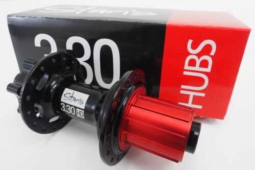 New! Stan's NoTubes 3.30/3.30Ti Rear Hub Axle 12x135/142mm Silver