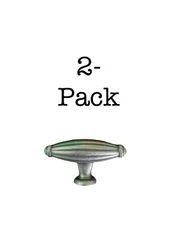 AMEROCK Cabinet Knob (2-PACK) Allison Weathered Nickel