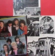 BILLY IDOL GENERATION X JOAN JETT RUNAWAYS 1978 CLIPPING JAPAN ML 8A 3PAGE