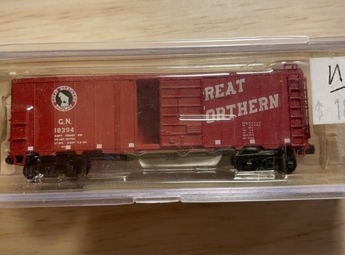 Coche Boxcar Great Northern 66002-10 escala N 12 paneles 40' no. 18394 | Zustand: New