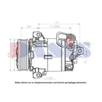 Kompressor Klimaanlage FüR Opel Astra H L48 A04 Zafira B A05 L35