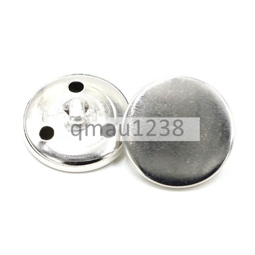 RETRO COPPER 15MM-25MM METAL SHANK BUTTONS ROUND COAT BAG TAILOR SEWING CRAFTS - Picture 13 of 17