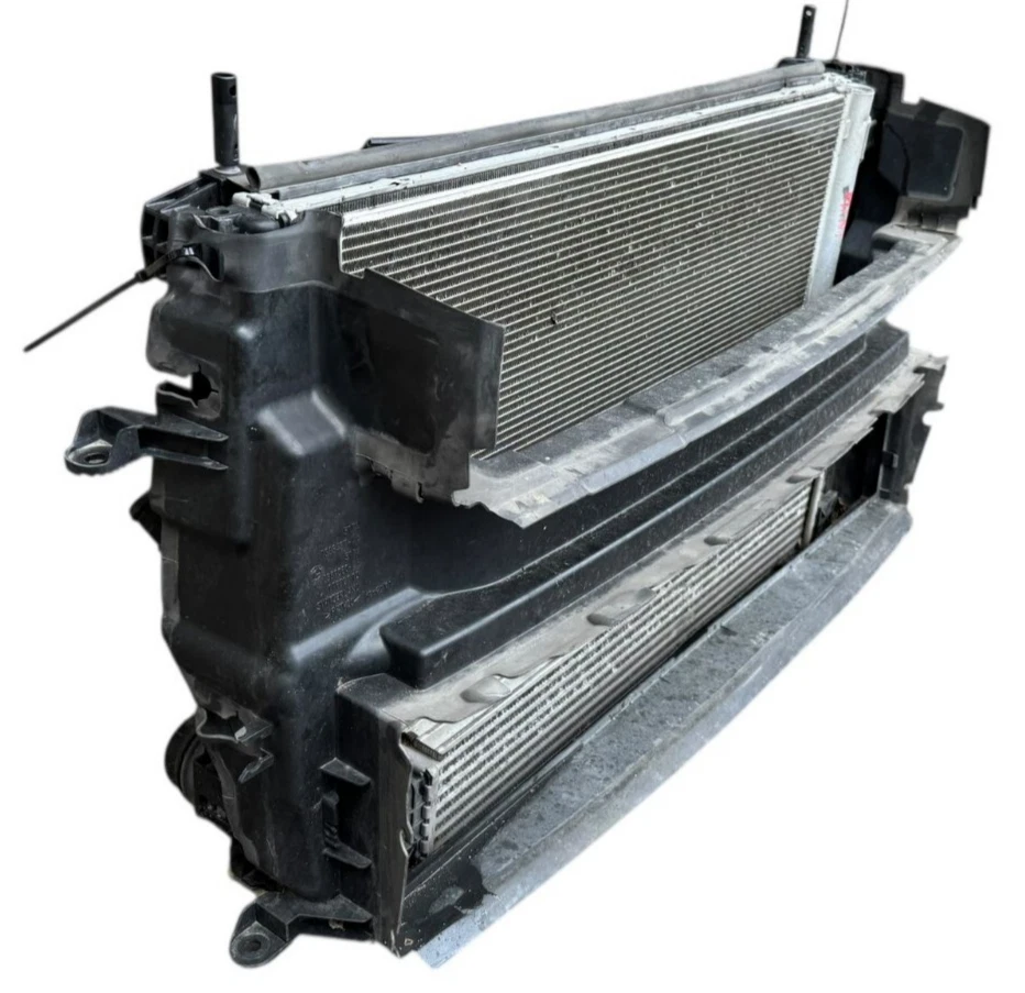 2014-2021 Mini Cooper F56 radiador principal condensador ventilador conjunto de motor fabricante de equipamento original - Imagem 2 de 4