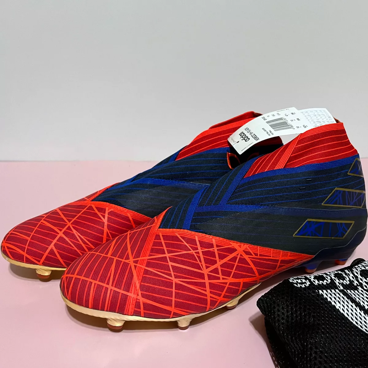 ADIDAS Nemeziz 19+ Marvel EF4132 Spider-Man Soccer Size US 12.5 | eBay