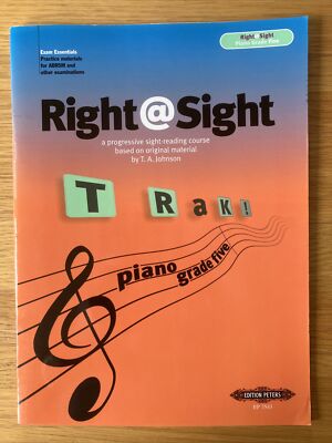 Right @ Sight Klavier Klasse 5 Notenbuch T A Johnson - NEU