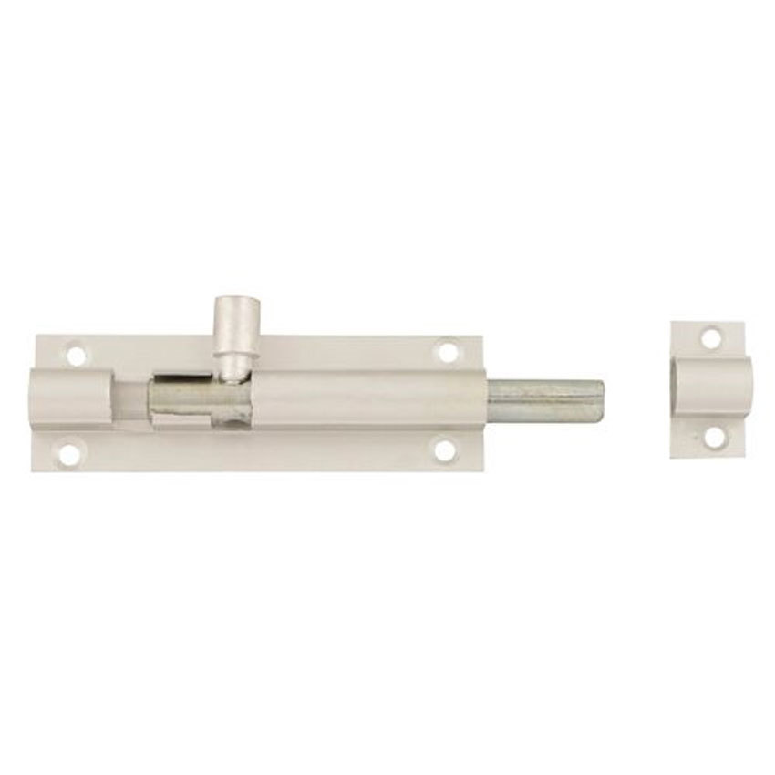 TSS Straight Barrel Bolt 76mm Aluminium (TSSBARB3SAA)