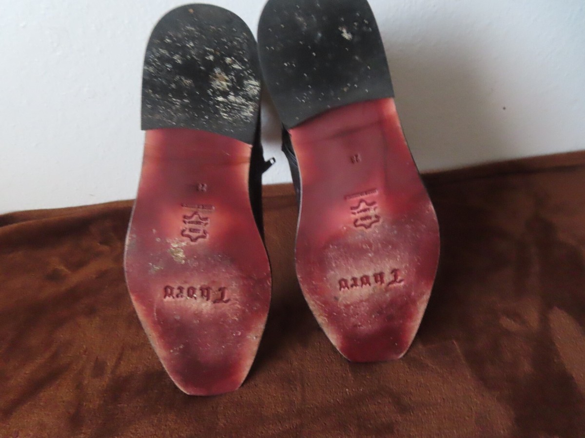 Thoro 650 chelsea side zip boots made in mexico sz 26 US 8  display picture 2