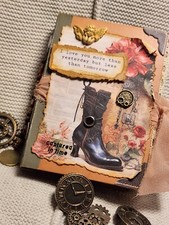 Steampunk Themed Proposal Junk Journal - Limited Edition