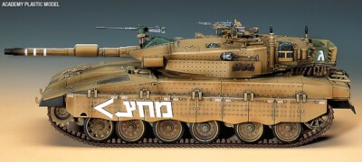 Academy 1/35 I.D.F. Main Battle Tank MERKAVA Mk III Plastic Model