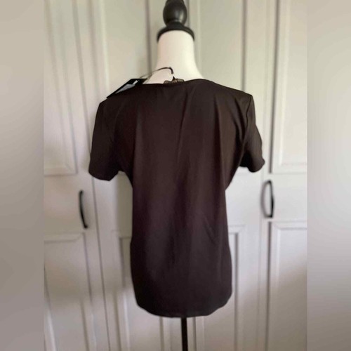 NWT Jane & John ‘Coco Parfum’ Beaded & Sequined Tee, Medium - Picture 4 of 9