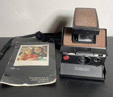 Polaroid SX-70 Model 3 Instant Film Land Camera with Manual